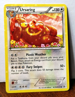 POKEMON URSARING RC16/RC25 LEGENDARY TREASURES RADIANT COLLECTION LP - Image 1