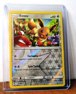 POKEMON EEVEE 48/68 REVERSE HOLO RARE HIDDEN FATES NM NEAR MINT - Image 3