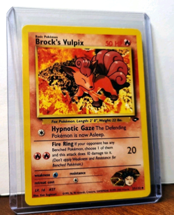 POKEMON BROCK'S VULPIX 37/132 GYM CHALLENGE MP - Image 5