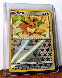 POKEMON EEVEE 155/214 REVERSE HOLO LOST THUNDER LP-NM - Image 5