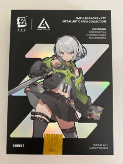 Zenless Zone Zero Belle - Anime Impulse 2025 Metal Art Collectible Cards - Image 2