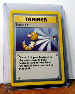 POKEMON SCOOP UP 78/102 RARE TRAINER BASE SET LP - Image 5