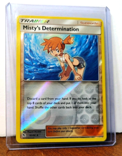 POKEMON MISTY'S DETERMINATION 62/68 REVERSE HOLO HIDDEN FATES NM NEAR MINT - Image 5