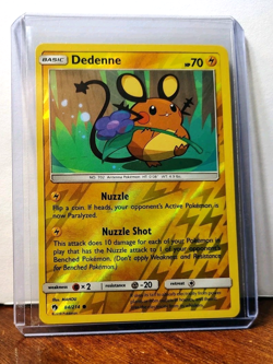 POKEMON DEDENNE 84/214 REVERSE HOLO LOST THUNDER LP-NM - Image 5