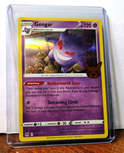 POKEMON GENGAR 066/196 HOLO RARE TRICK OR TRADE HALLOWEEN NM NEAR MINT - Image 5