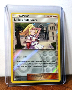 POKEMON LILLIE'S FULL FORCE 196/236 REVERSE HOLO COSMIC ECLIPSE LP - Image 3