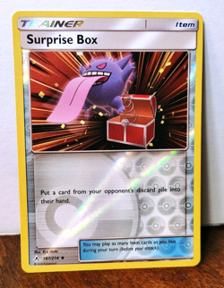 POKEMON SURPRISE BOX 187/214 REVERSE HOLO UNBROKEN BONDS GENGAR LP - Image 1