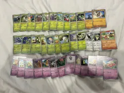 Scarlet And Violet Base Set Pokemon Cards (37 Unique Cards) - Bulk Pokemon TGC - Image 1