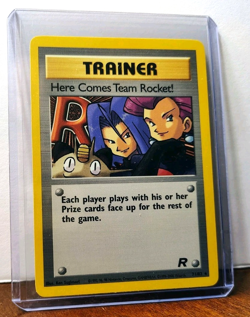 POKEMON HERE COMES TEAM ROCKET! 71/82 RARE TRAINER TEAM ROCKET NM NEAR MINT - Image 5