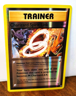 POKEMON CHARIZARD SPIRIT LINK 75/108 REVERSE HOLO XY EVOLUTIONS NM NEAR MINT - Image 1