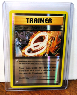 POKEMON CHARIZARD SPIRIT LINK 75/108 REVERSE HOLO XY EVOLUTIONS NM NEAR MINT - Image 5