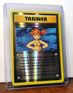 POKEMON MISTY'S DETERMINATION 80/108 REVERSE HOLO XY EVOLUTIONS LP-NM - Image 5