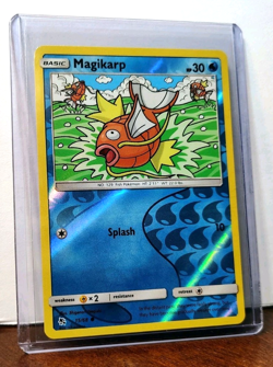 POKEMON MAGIKARP 15/68 REVERSE HOLO HIDDEN FATES LP-NM - Image 5