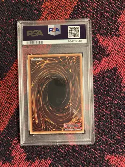 2010-17 Yu-Gi-Oh! Tri-Horned Dragon Lob Reprint PSA 8 NM-MT - Image 2