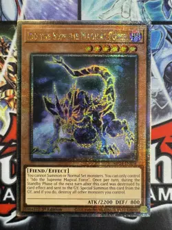 Yugioh Ido the Supreme Magical Force MP24-EN026 Quarter Century Secret Rare - Image 1