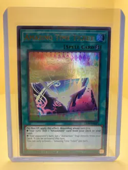 Yugioh Amazing Time Ticket LIOV-ENSP1 Ultra Rare Limited Edition Mint(New) - Image 1