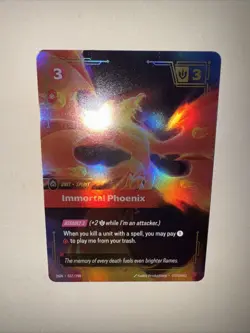 League Of Legends TCG Riftbound Immortal Phoenix 037/298 Card Game CCG - Image 5