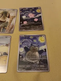 4 Pokemon x Van Gogh Black Star Promo ACG Art Card - NM - Image 3