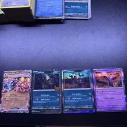 Pokemon TCG 10 Card Lot English Nm-m Mix of Rarities and Sets All Included - Image 1