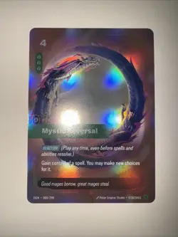 Mystic Reversal OGN 080/298 Riftbound League of Legends FOIL Card Game CCG - Image 1
