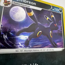 Black Star Promo Umbreon SWSH129 Promo SWSH: Sword & Shield Promo Card - Image 2