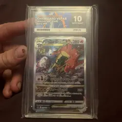 Charizard 212/172 VSTAR Universe S12a Japanese Pokemon Card ACE 10 Gem Mint - Image 1
