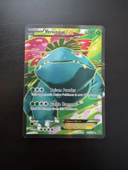 Venusaur EX 141/146 Holo Ultra Rare XY Base Set No Creases Pokemon Card MP - Image 1