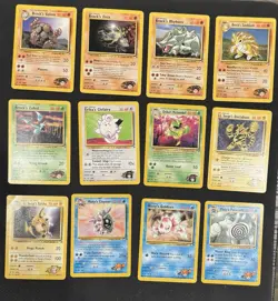 Pokemon TCG Gym Heroes Complete Non-Holo Set 113 Cards NM Condition - Image 1