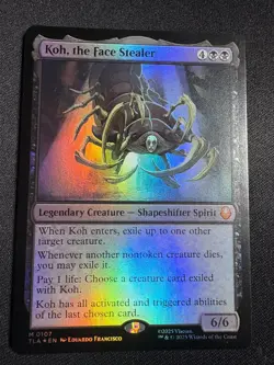 Koh, the Face Stealer - FOIL - MtG Avatar: the Last Airbender - Image 1