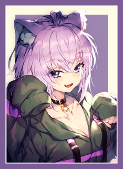 Nekomata Okayu hololive Anime Card Sleeves *NEW* 60ct - Image 1