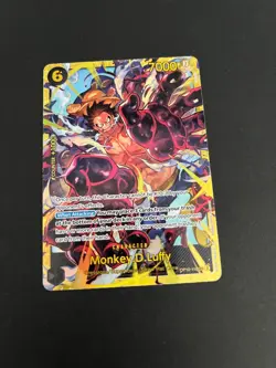 Monkey.D.Luffy OP10-118 SEC Royal Blood One Piece Trading Card TCG - Image 1