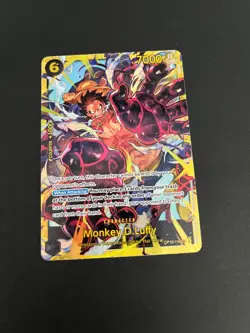 Monkey.D.Luffy OP10-118 SEC Royal Blood One Piece Trading Card TCG - Image 2