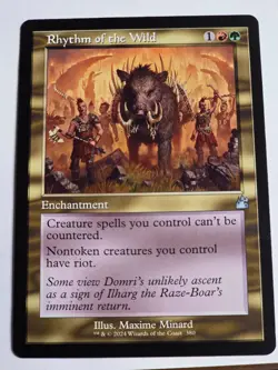 MTG - Rhythm of the Wild Retro Frame - Ravnica Remastered - Image 1