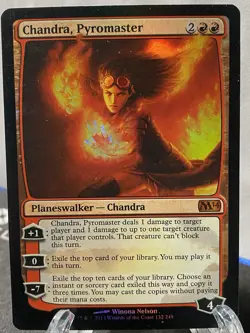 Chandra, Pyromaster Magic 2014 (M14) Foil - Image 1