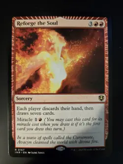 Reforge the Soul NM Innistrad: Remastered MTG FREE SHIPPING - Image 1
