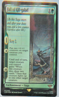 Fall Of Gil-Galad In Foil! NM-Mint Magic The Gathering - Image 1
