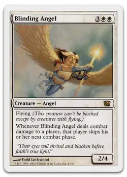 Blinding Angel #8 (NM) 8th Edition 8ED Magic MTG - Image 1
