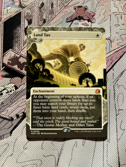 (Showcase) Land Tax | Near Mint | Wilds of Eldraine: Enchanting Tales #9 | MTG - Image 4