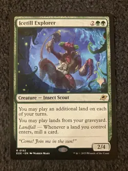 Magic The Gathering MTG - Icetill Explorer Promo Pack - EOE - Image 1
