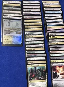 HUGE Lot of 50 of common and Uncommon Non-Basic Lands - MTG Magic NM - Image 1