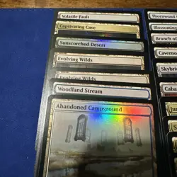 HUGE Lot of 50 of common and Uncommon Non-Basic Lands - MTG Magic NM - Image 2