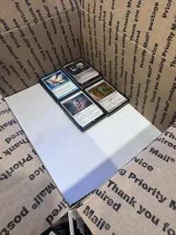 ??17lbs+ 4200+ UNSEARCHED Magic The Gathering Bulk Lot LP/NM w/ Rares & Foils? - Image 2