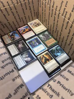 ??17lbs+ 4200+ UNSEARCHED Magic The Gathering Bulk Lot LP/NM w/ Rares & Foils? - Image 3