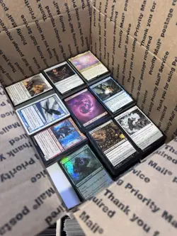 ??17lbs+ 4200+ UNSEARCHED Magic The Gathering Bulk Lot LP/NM w/ Rares & Foils? - Image 4