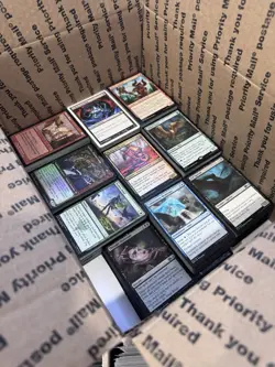 ??17lbs+ 4200+ UNSEARCHED Magic The Gathering Bulk Lot LP/NM w/ Rares & Foils? - Image 5