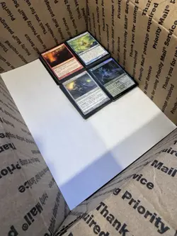??17lbs+ 4200+ UNSEARCHED Magic The Gathering Bulk Lot LP/NM w/ Rares & Foils? - Image 2