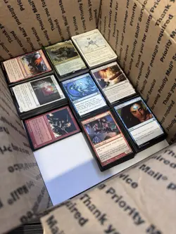 ??17lbs+ 4200+ UNSEARCHED Magic The Gathering Bulk Lot LP/NM w/ Rares & Foils? - Image 3