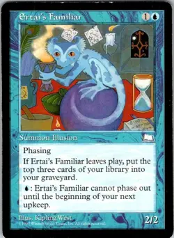 Magic The Gathering MTG TCG Ertai's Familiar Weatherlight Regular - Image 1