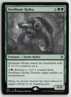 Steelbane Hydra R Throne of Eldraine 322 NM - Image 1