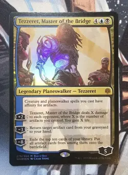 Tezzeret, Master of the Bridge - NM Mtg Buy-A-Box Promos Foil - Image 1